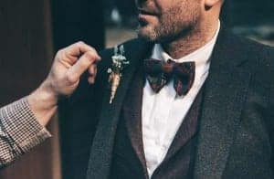 Vintage Anzug Herren