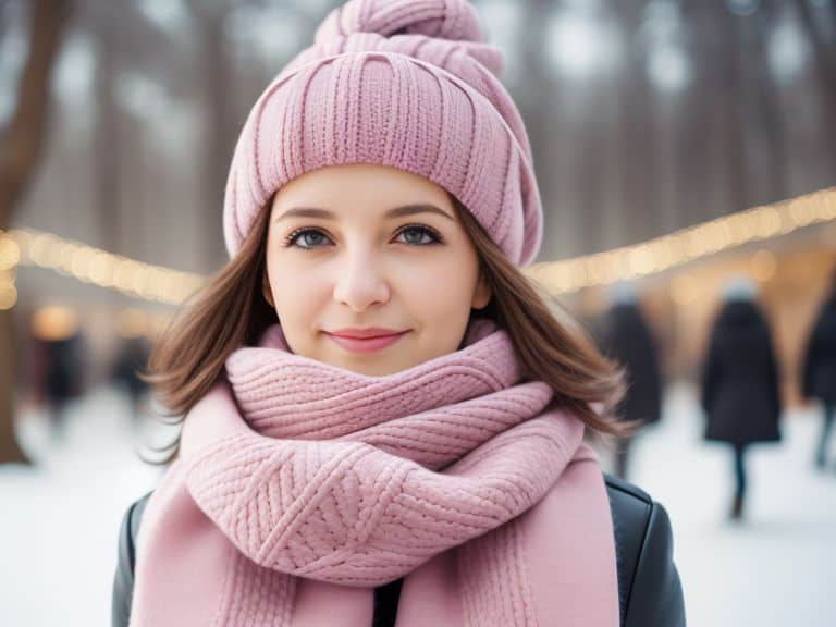 Winterschal Pink Winterschal Pink