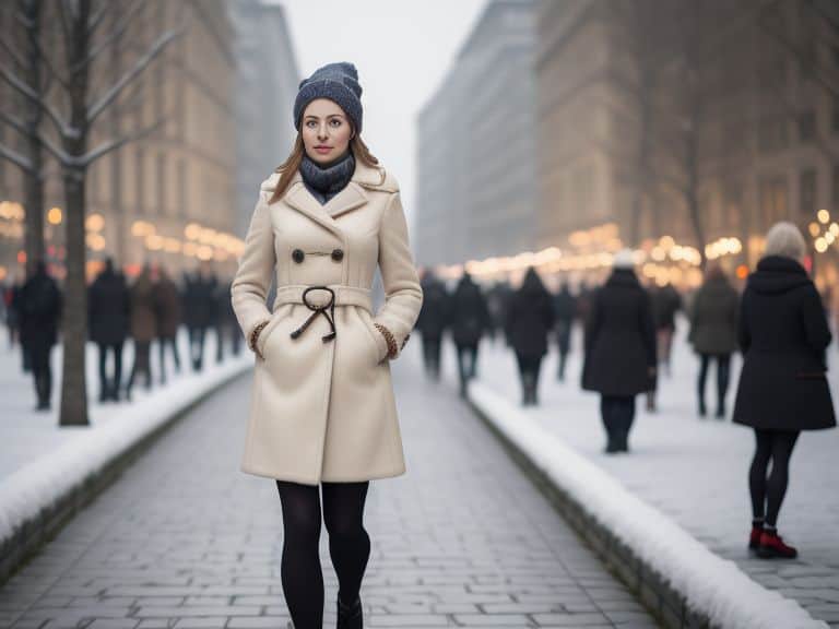 Wollmantel für Damen
